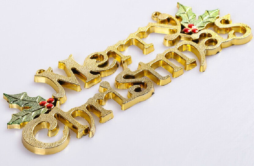 Christmas Tree Plaque for Festive 3D Holiday Sparkle