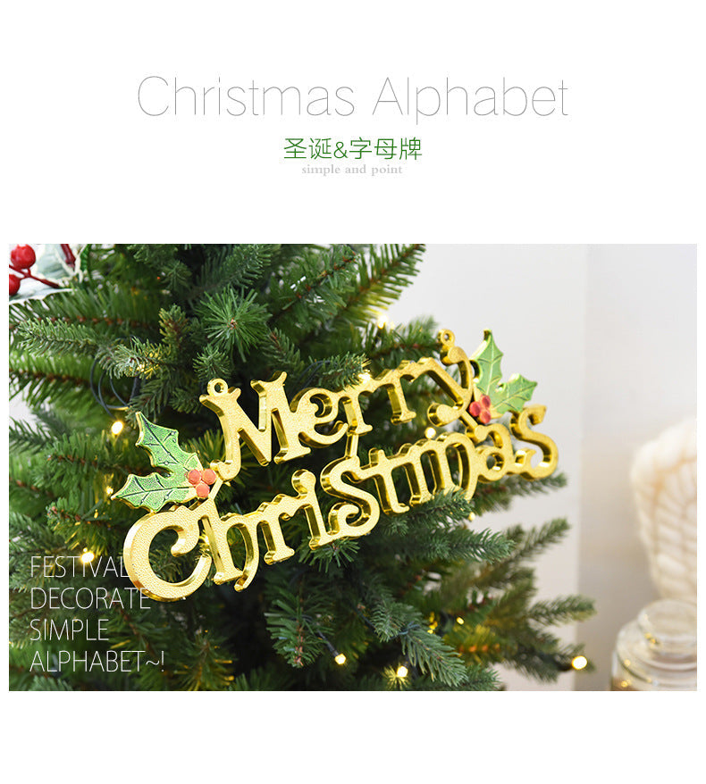 Christmas Tree Decoration – 3D Merry Christmas Sign