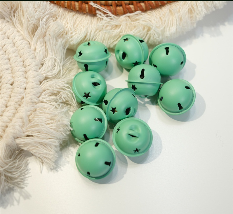 Christmas Tree Decorations | Pastel Macaron Star Bells
