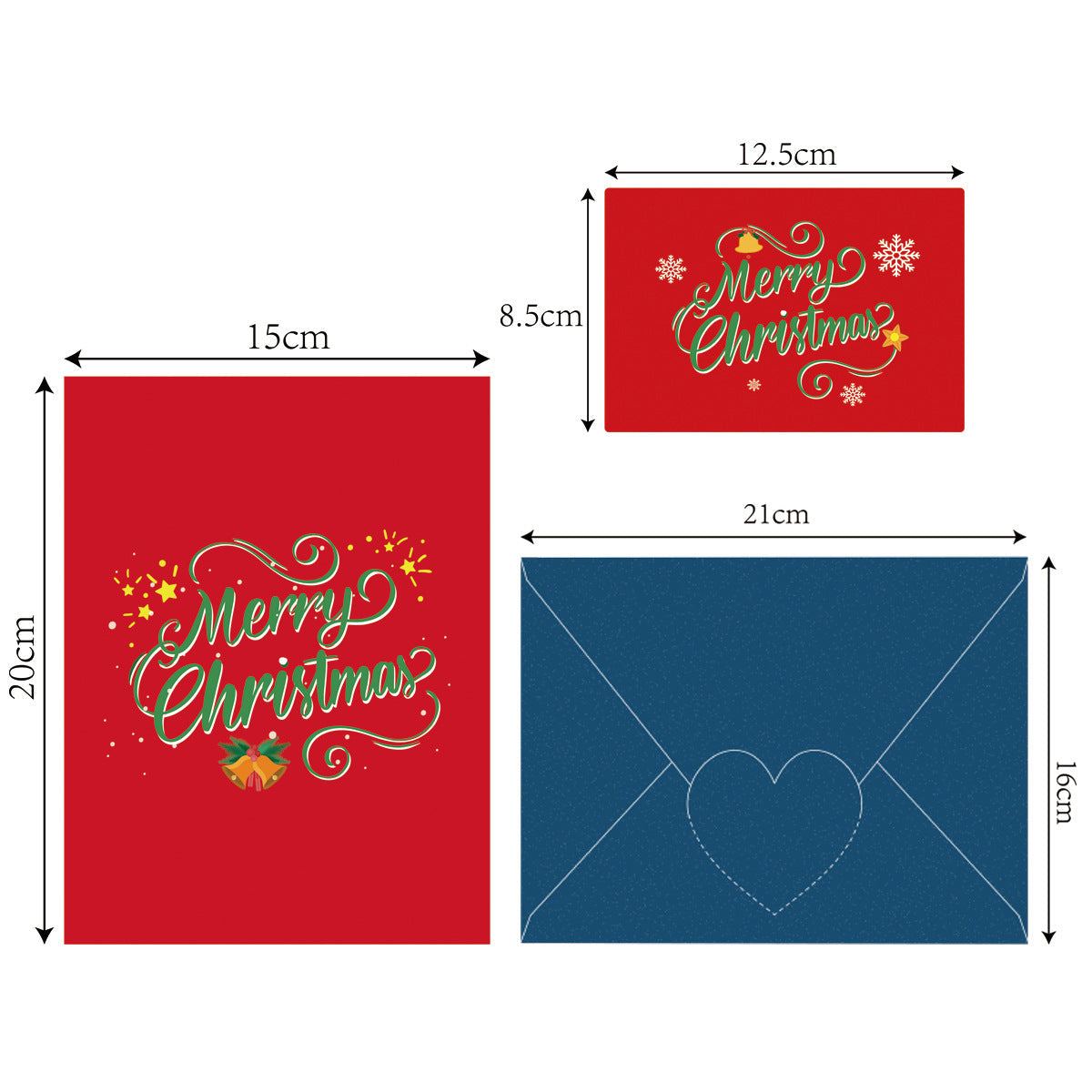 3D Christmas Greeting Card With Freestanding Pop-Up Display
