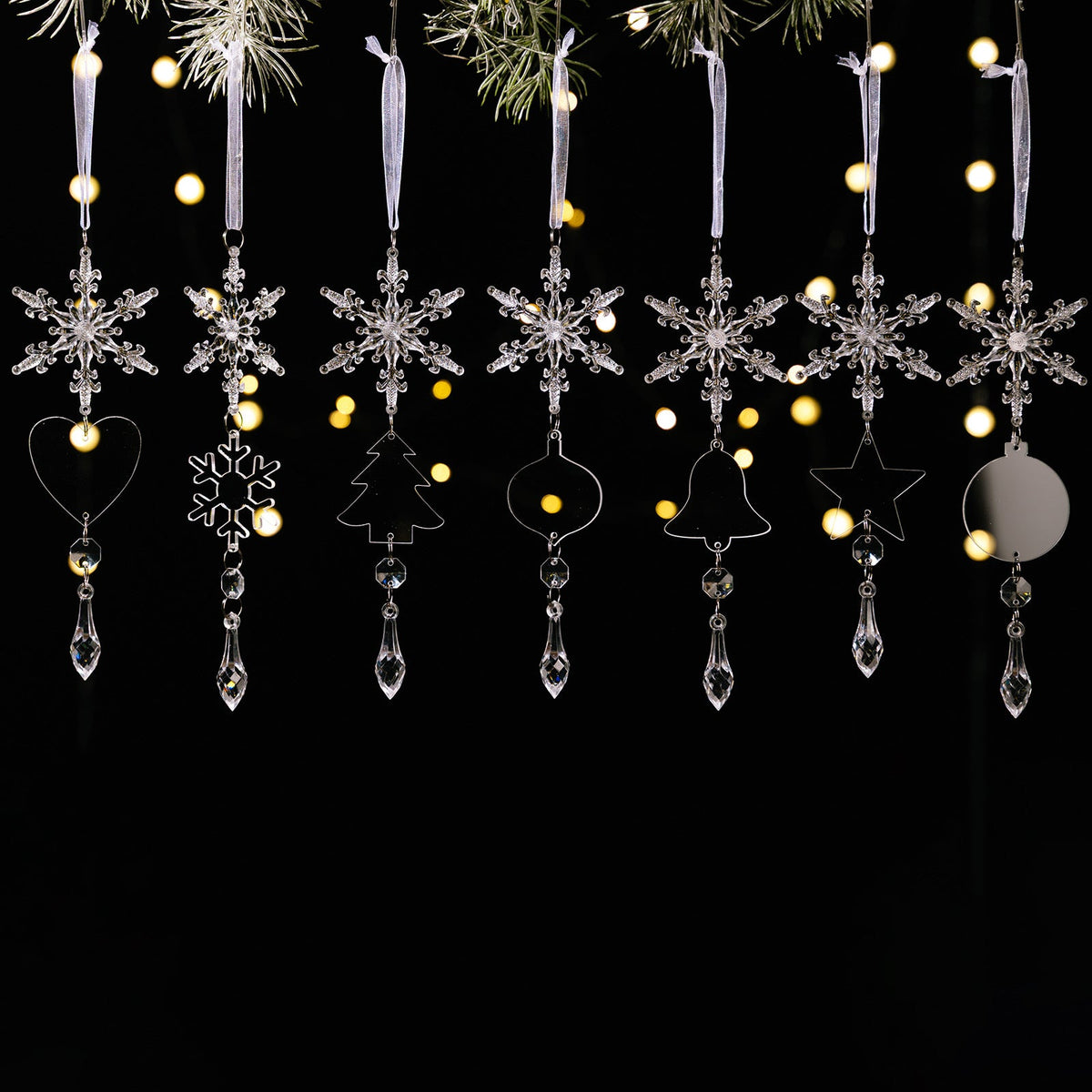 Christmas Tree Ornaments for Sparkling Winter Decor