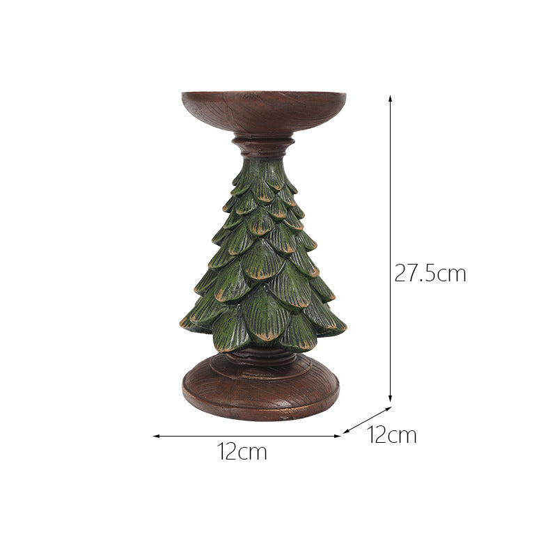 Christmas Tree Candle Holder for Cozy Tabletop Decor