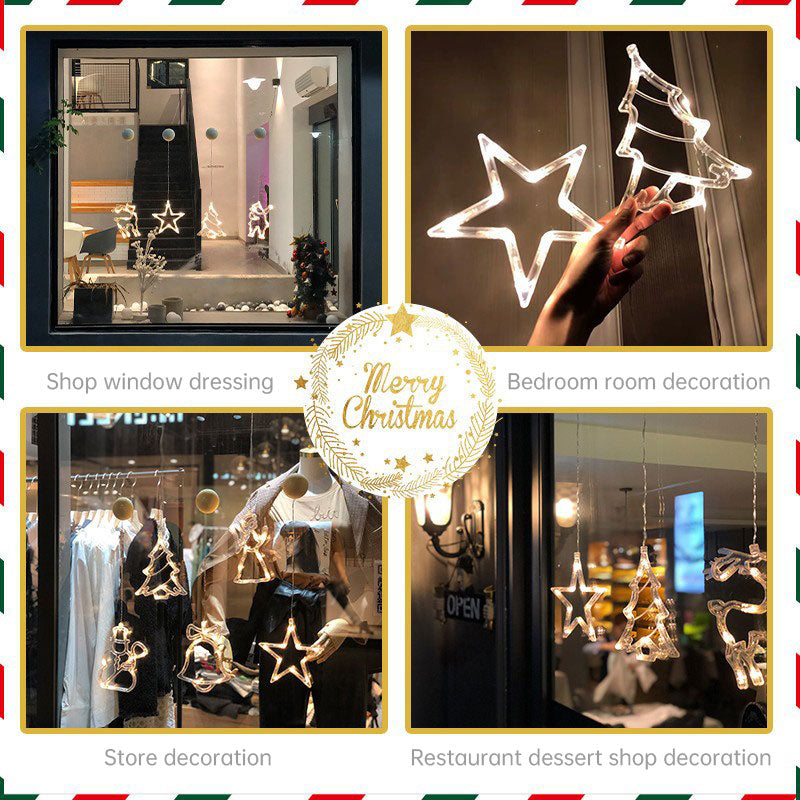 Christmas Window Lights for Warm, Festive Holiday Displays