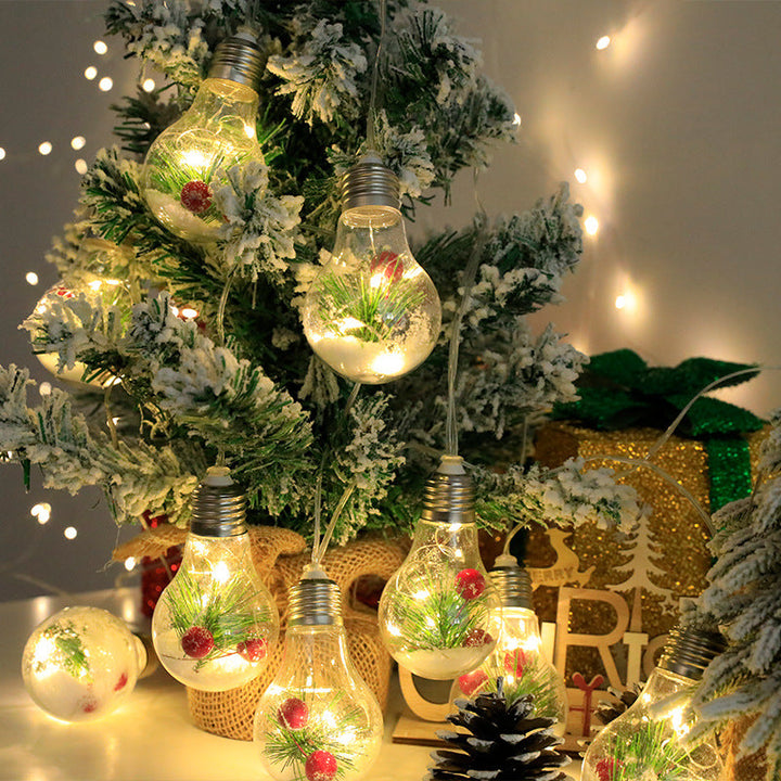 Christmas Ball Bubble Lamp for a Cozy Holiday Glow