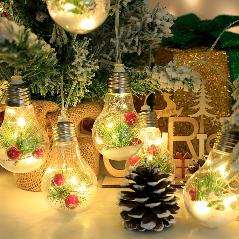 Christmas Ball Bubble Lamp for a Cozy Holiday Glow