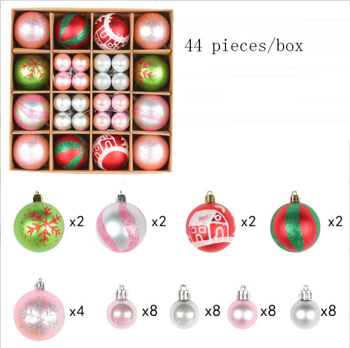 Christmas Ornaments Set for a Coordinated Festive Tree