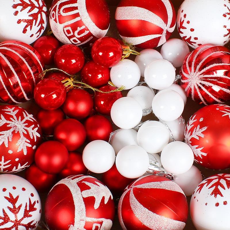 Christmas Ornaments Set for a Coordinated Festive Tree