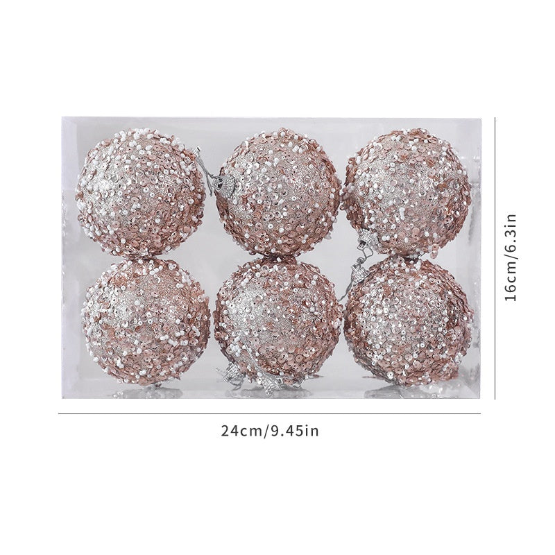 Christmas Ornaments for Sparkling Tree & Mantel Decor
