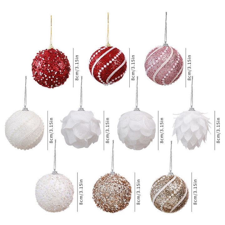 Christmas Ornaments for Sparkling Tree & Mantel Decor