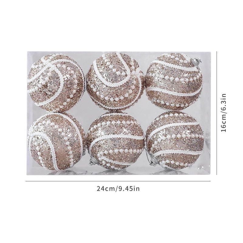 Christmas Ornaments for Sparkling Tree & Mantel Decor
