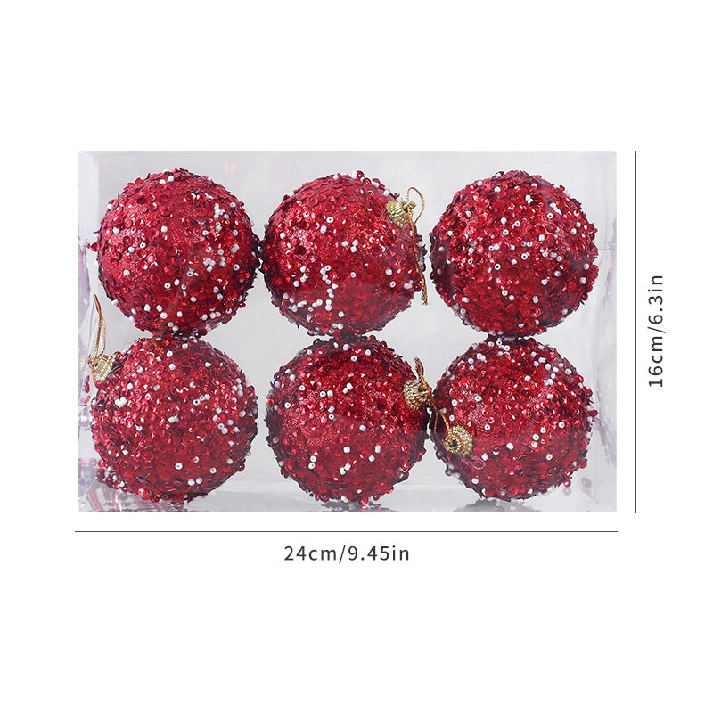 Christmas Ornaments for Sparkling Tree & Mantel Decor