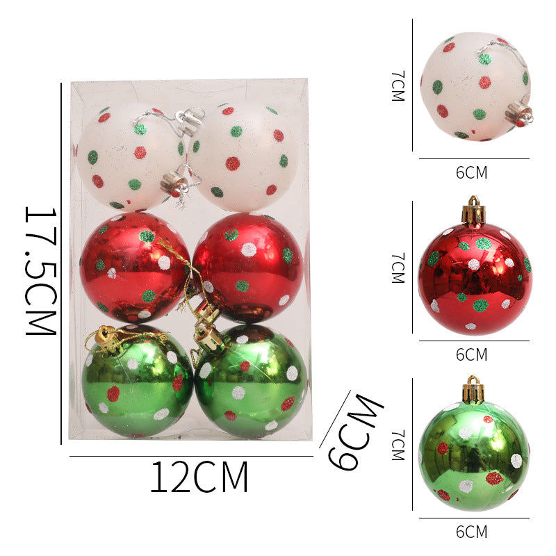 Christmas Ball Ornaments for a Coordinated Festive Tree