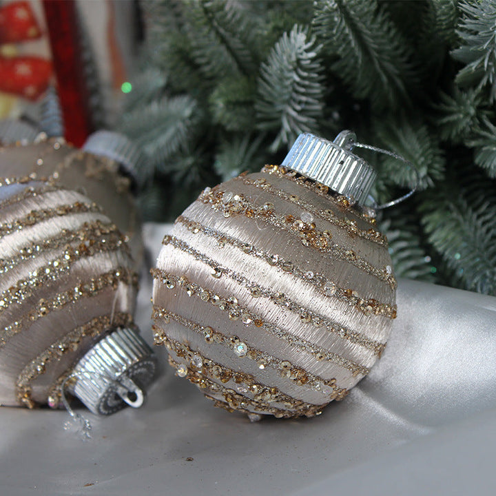 Christmas Baubles 9-Piece Set for a Polished Festive Tree