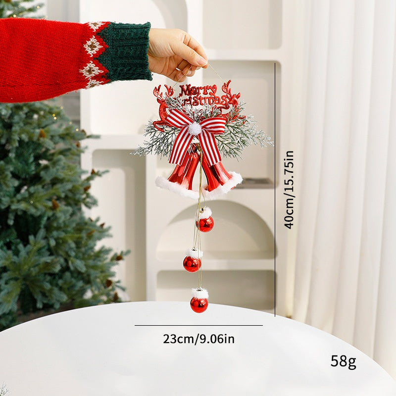 Christmas Bell Ornament for Festive Holiday Tree Decor
