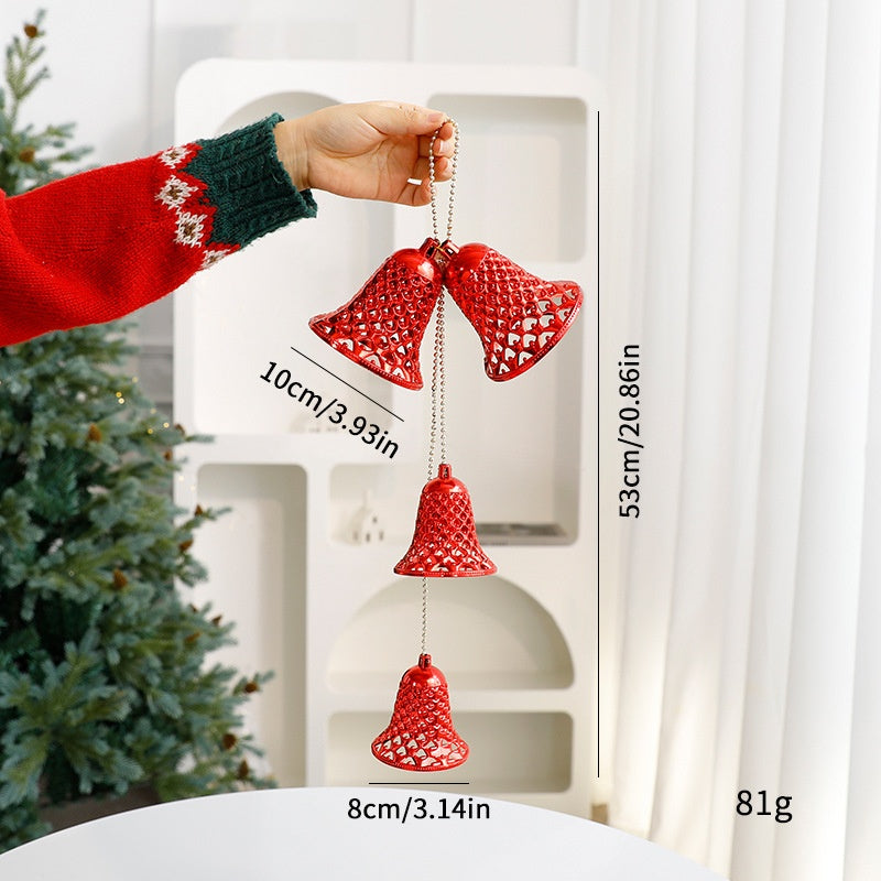 Christmas Bell Ornament for Festive Holiday Tree Decor