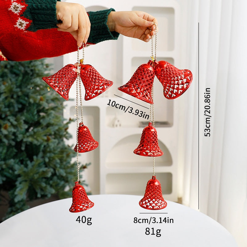 Christmas Bell Ornament for Festive Holiday Tree Decor