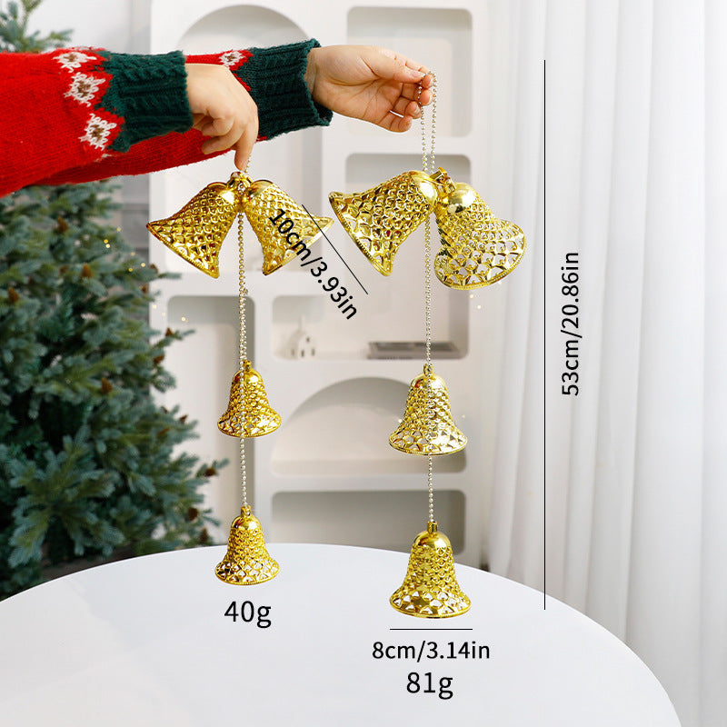 Christmas Bell Ornament for Festive Holiday Tree Decor