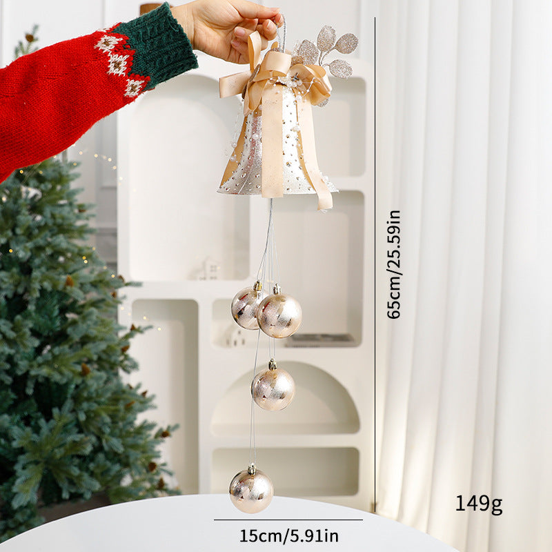 Christmas Bell Ornament for Festive Holiday Tree Decor