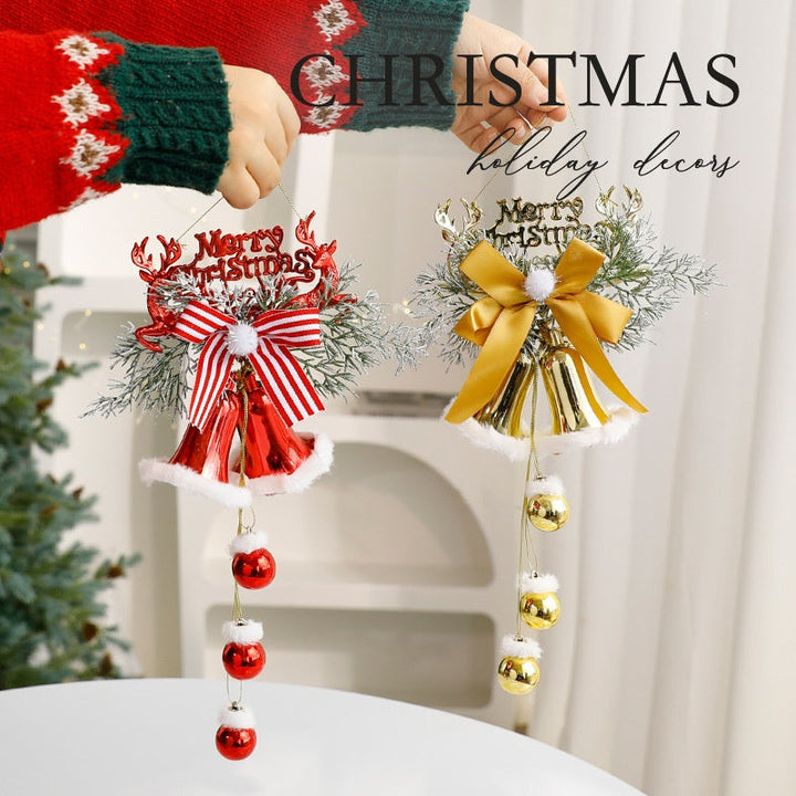 Christmas Bell Ornament for Festive Holiday Tree Decor