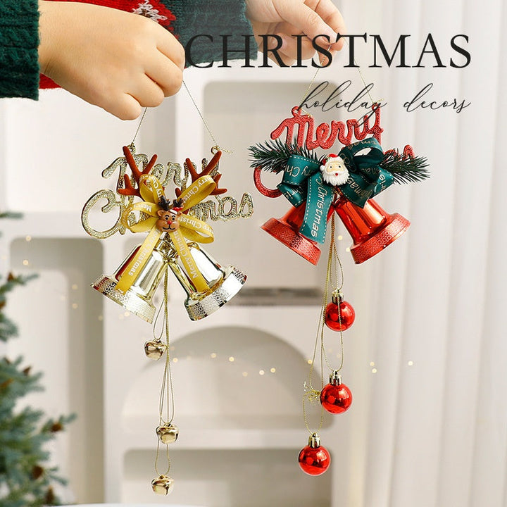 Christmas Bell Ornament for Festive Holiday Tree Decor