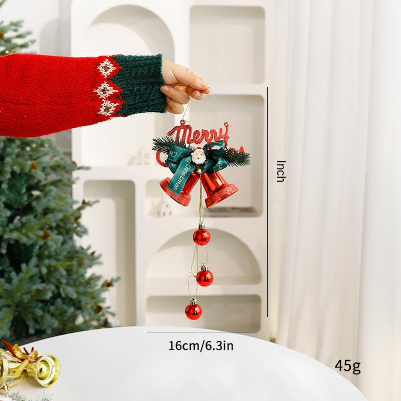 Christmas Bell Ornament for Festive Holiday Tree Decor