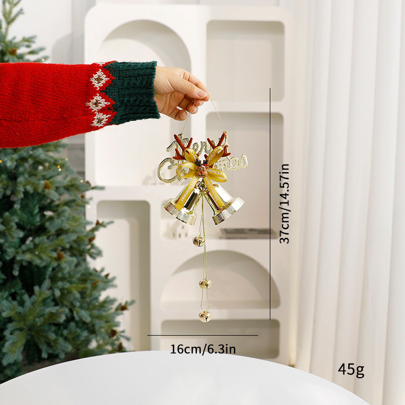 Christmas Bell Ornament for Festive Holiday Tree Decor