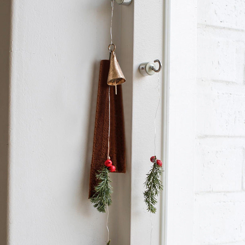 Christmas Bell Ornaments for Warm Rustic Holiday Style