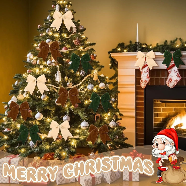 Christmas Tree Bows for Elegant Holiday Tree Decorating