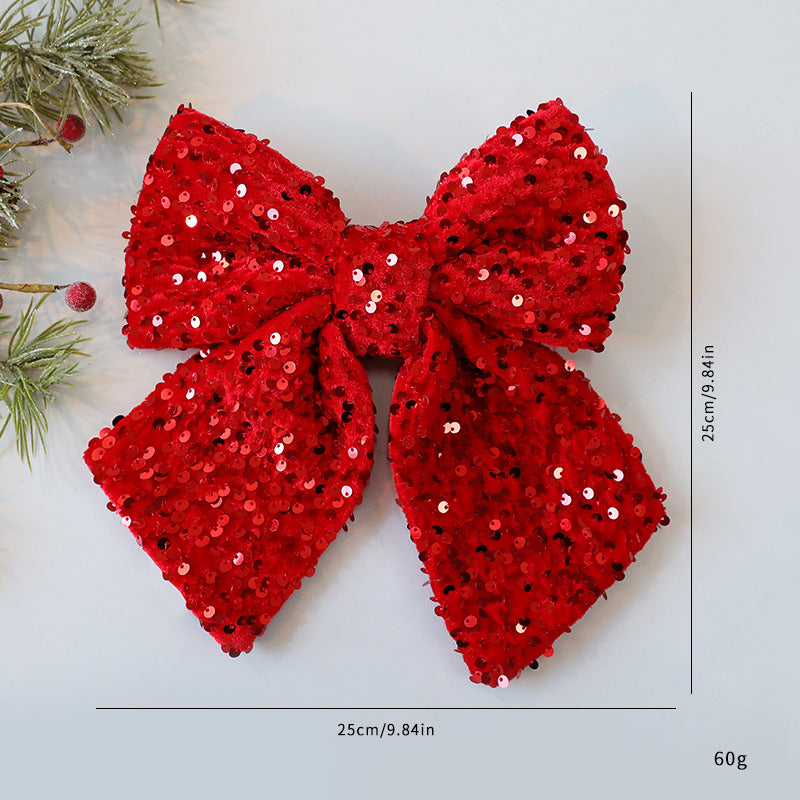 Christmas Butterfly Ornaments – Sparkling Sequin Bows