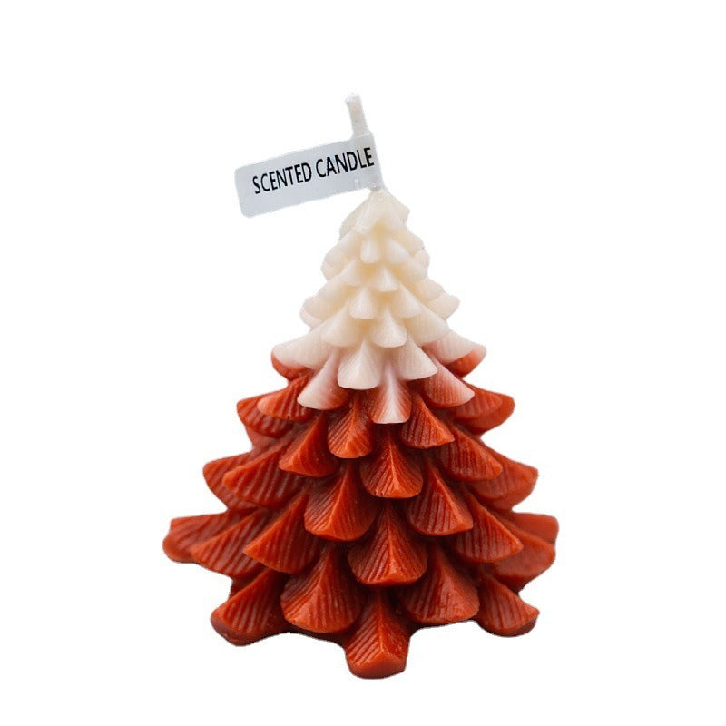 Christmas Tree Scented Candle for Festive Holiday Decor