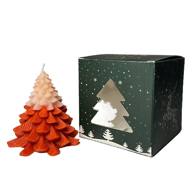 Christmas Tree Scented Candle for Festive Holiday Decor