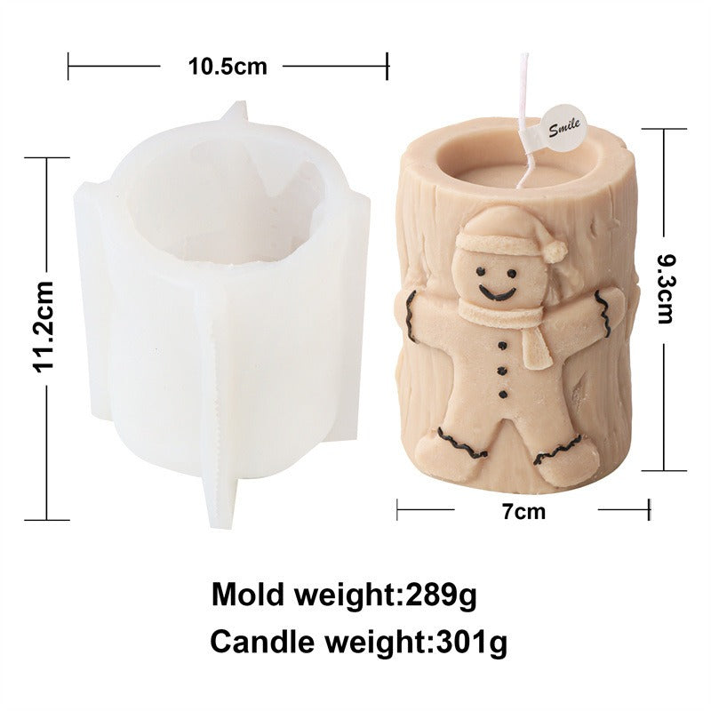 Christmas Candle Molds for Detailed Holiday Gift Making
