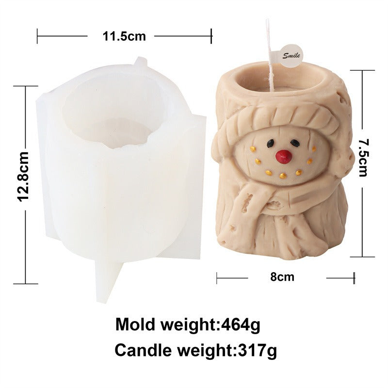 Christmas Candle Molds for Detailed Holiday Gift Making
