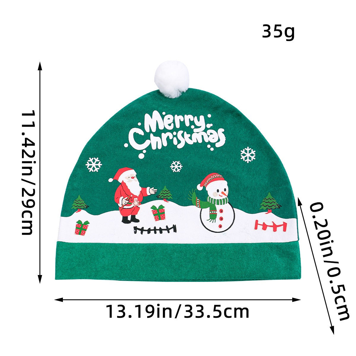 Festive Christmas Car Seat Cover Holiday Decoration