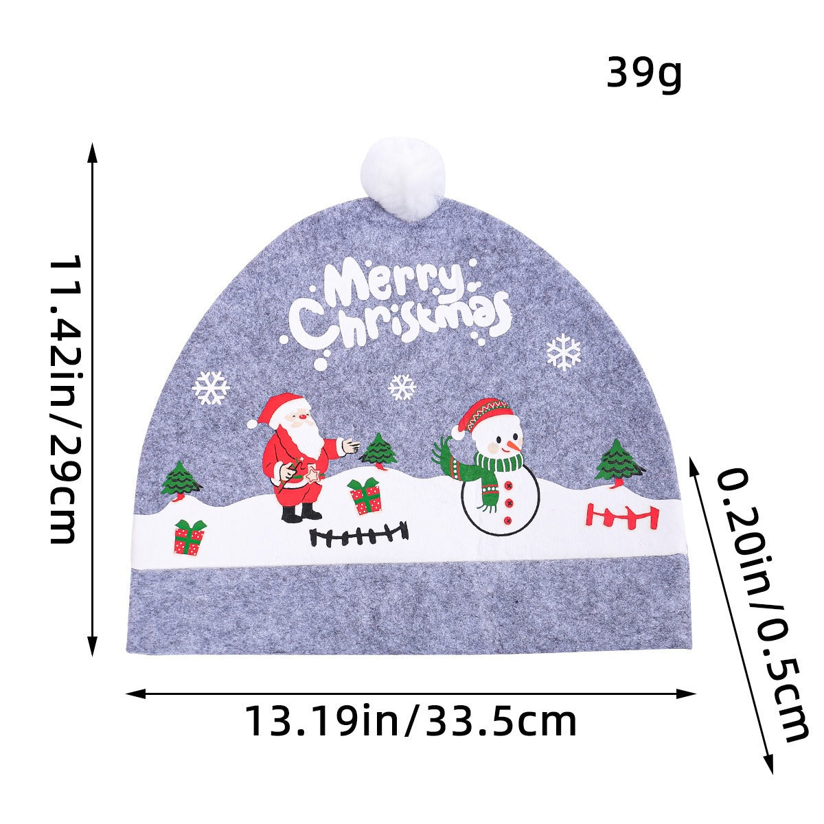 Festive Christmas Car Seat Cover Holiday Decoration