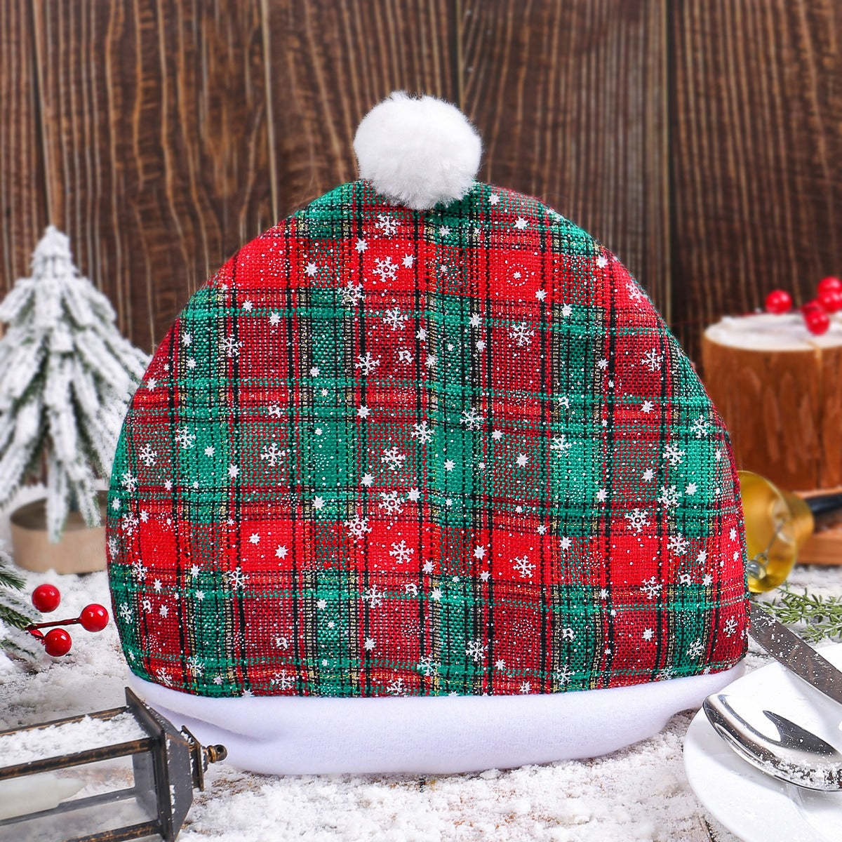 Festive Christmas Car Seat Cover Holiday Decoration