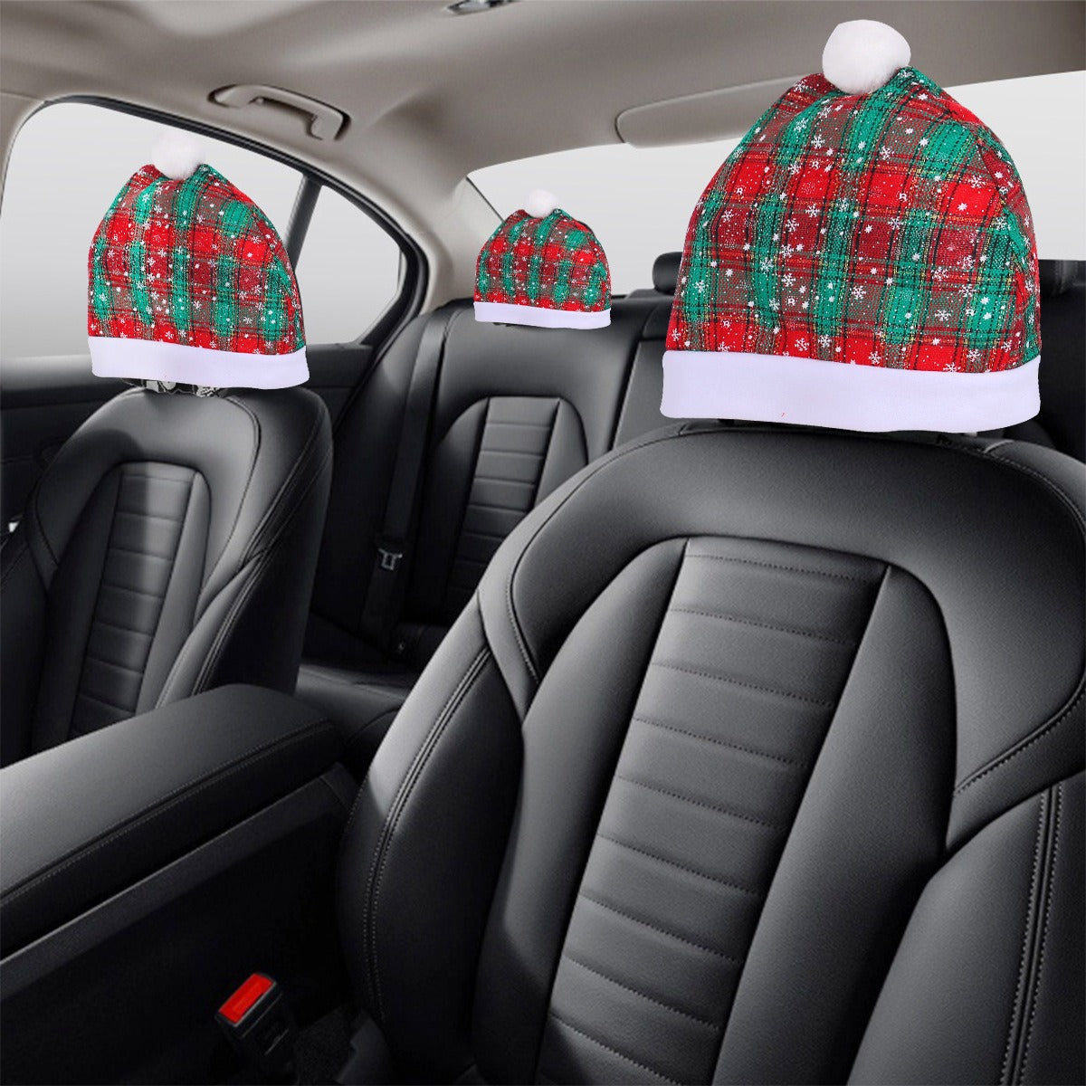 Festive Christmas Car Seat Cover Holiday Decoration