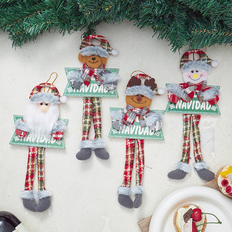 Christmas Character Ornaments Set for Playful Holiday Cheer