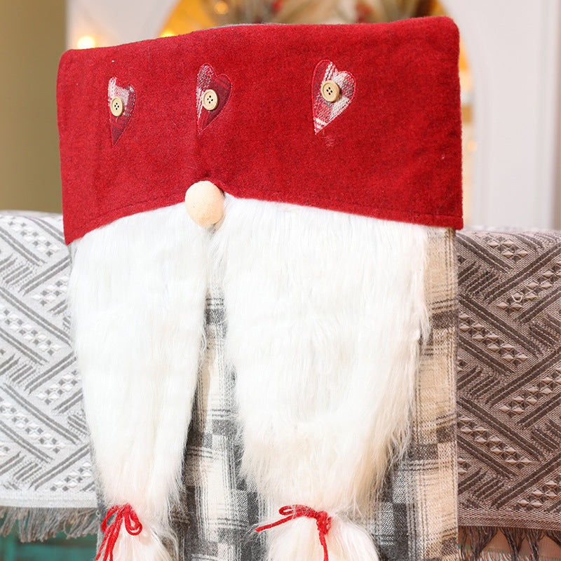 Christmas Chair Covers for Festive Santa Dining Décor