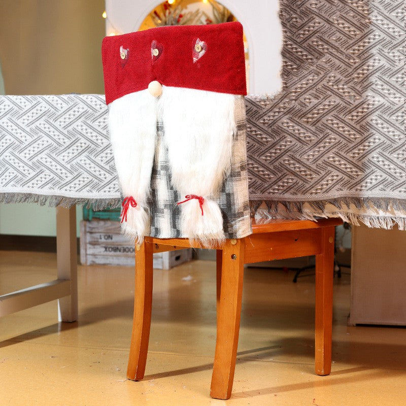 Christmas Chair Covers for Festive Santa Dining Décor