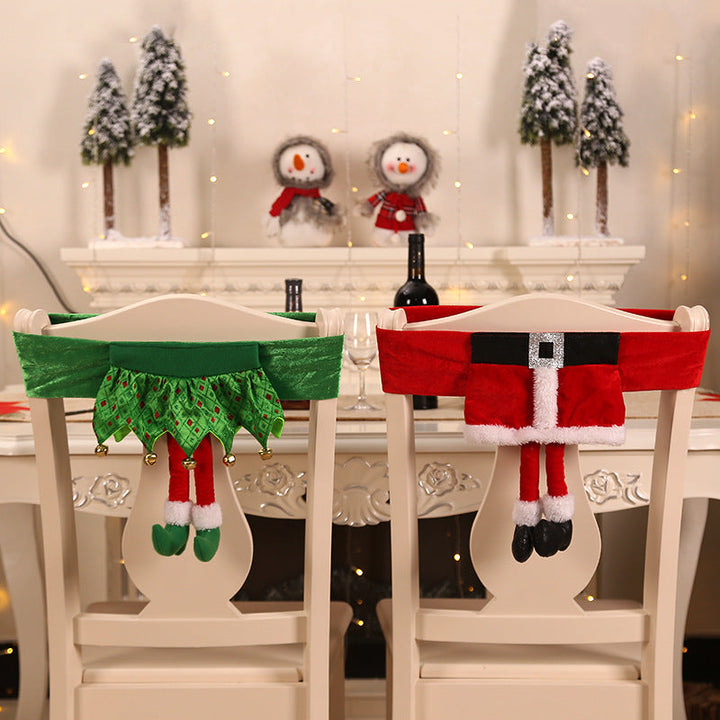 Christmas Chair Covers for Cheerful Holiday Tables