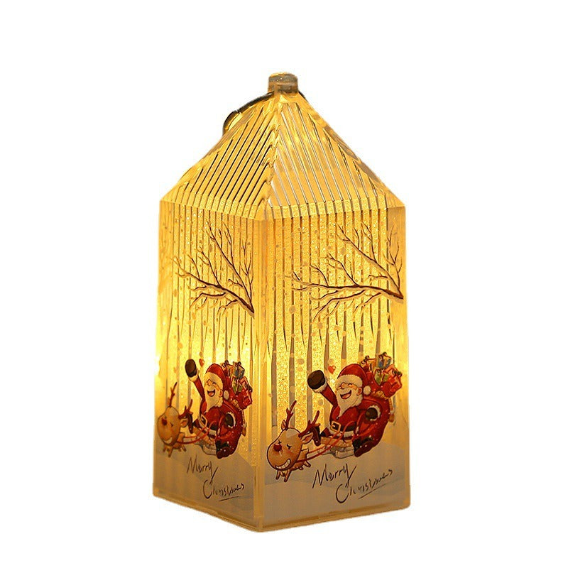 Christmas Lantern Night Light for Cozy Holiday Decor