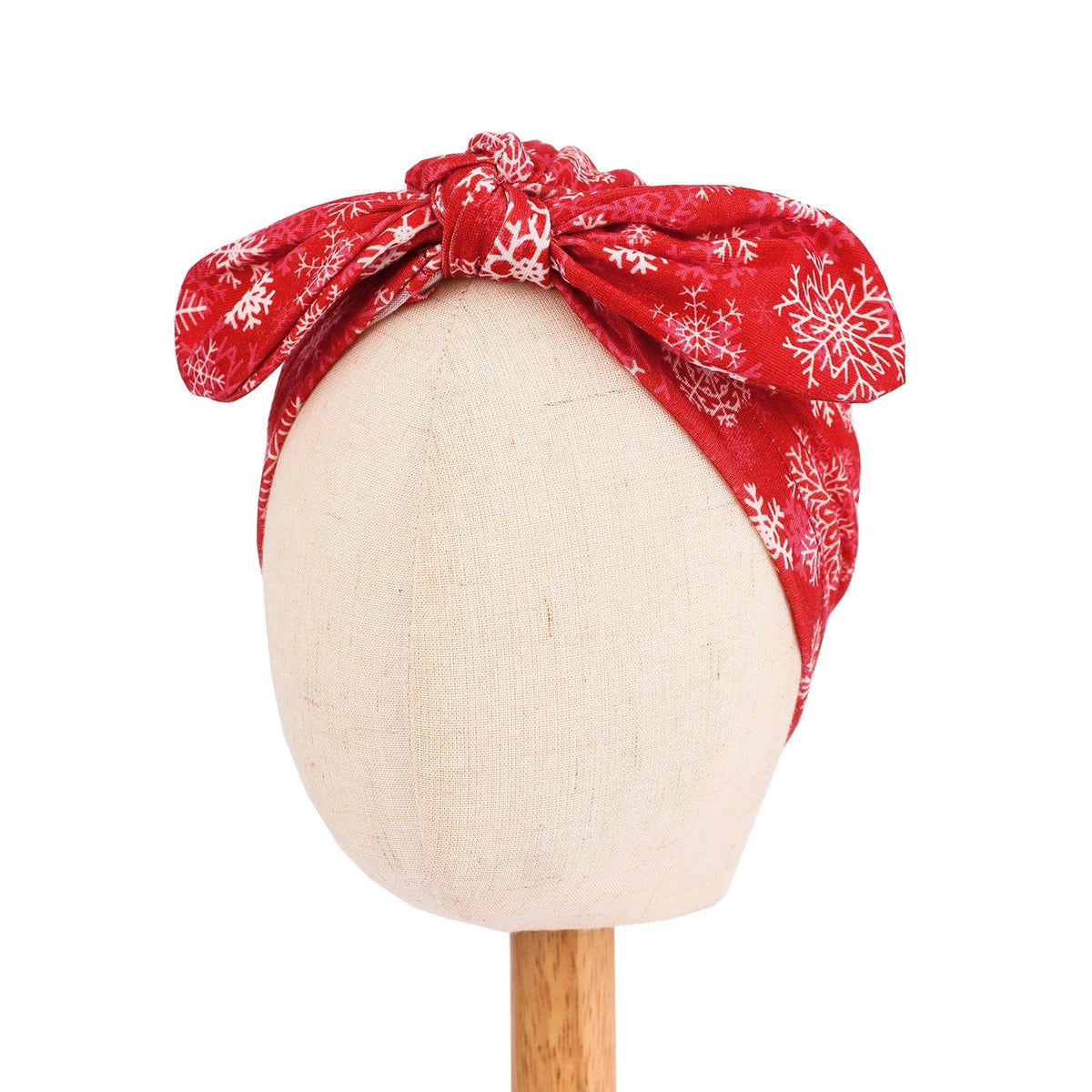 Christmas Baby Headband With Festive Oversized Bow