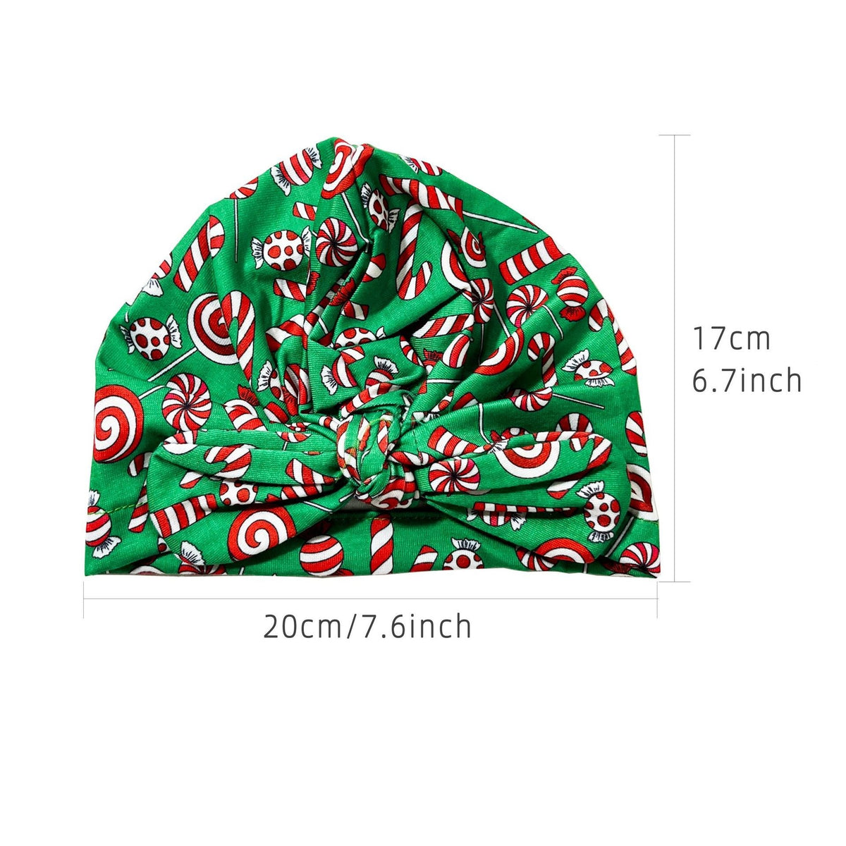 Christmas Baby Headband With Festive Oversized Bow