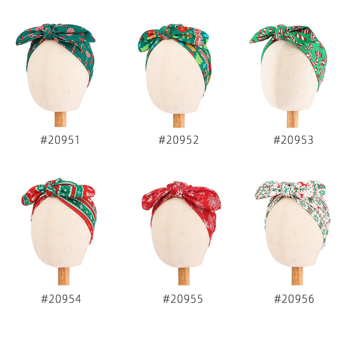 Christmas Baby Headband With Festive Oversized Bow