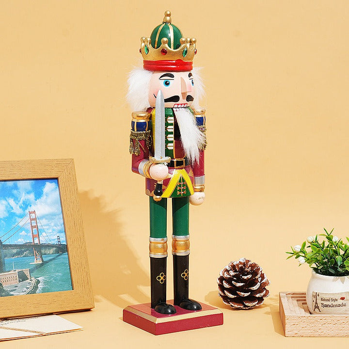 Wooden Nutcracker Doll for Classic Christmas Decor