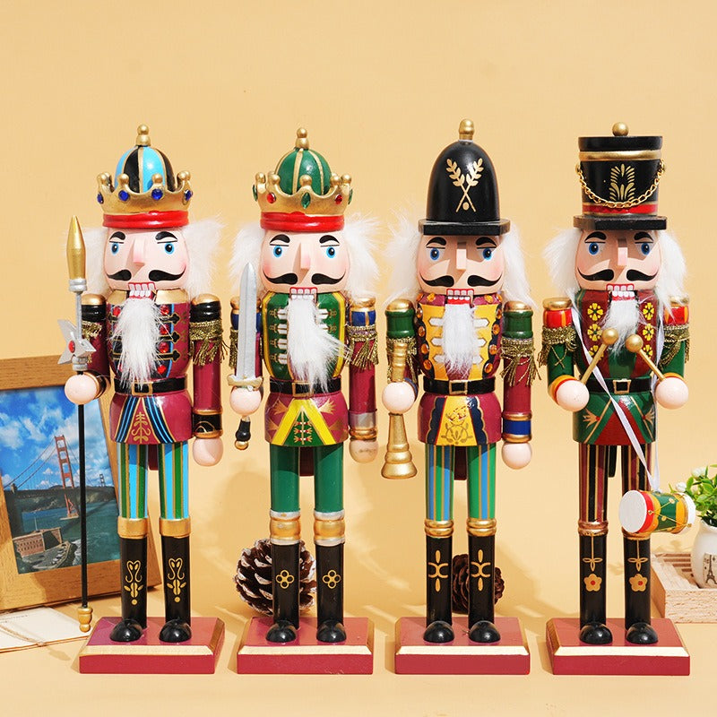 Wooden Nutcracker Doll for Classic Christmas Decor
