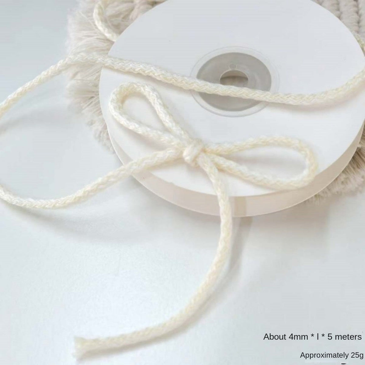 Cable Knit Christmas Ribbon for Textured Gift Bows