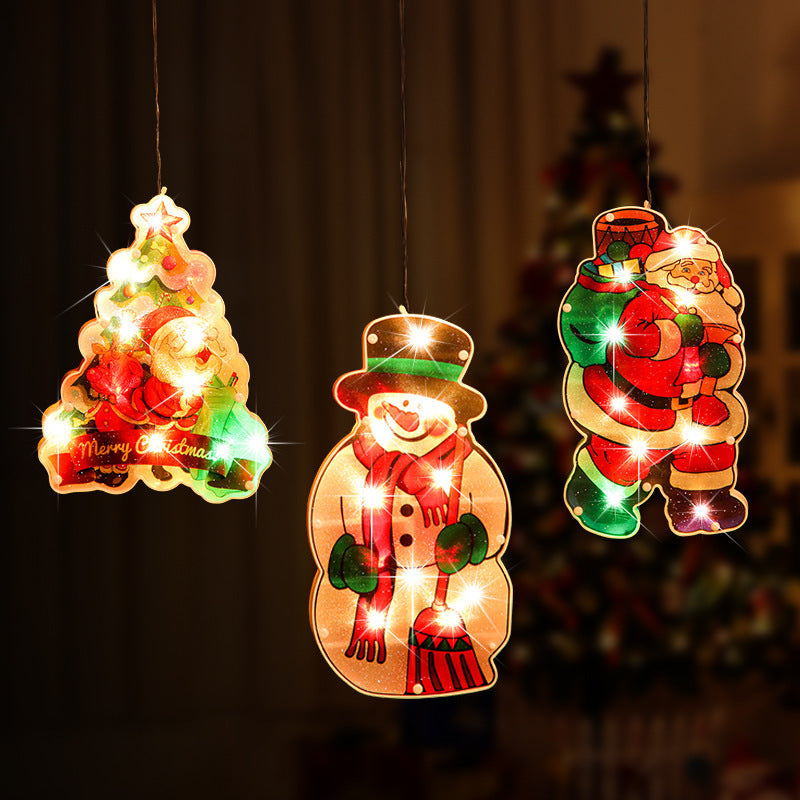 Christmas Window Lights – Colorful LED Holiday Decor