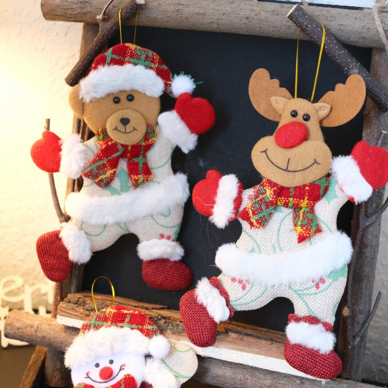Christmas Tree Ornaments – 3-Piece Bear Set